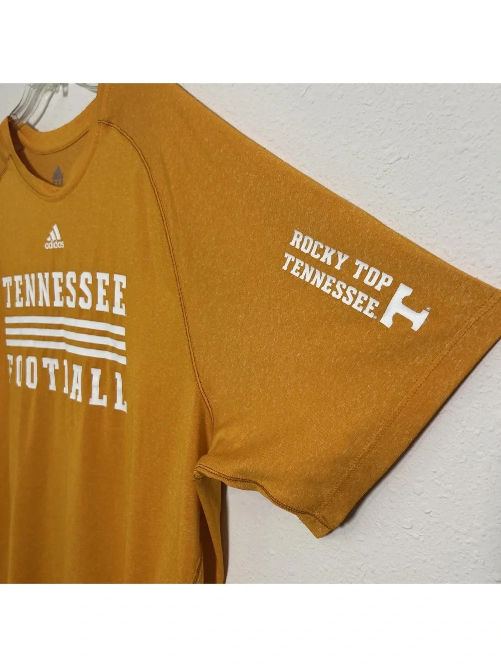 Adidas Tennessee Volunteers Football Performance Wear Orange T-Shirt Men’s 2XL